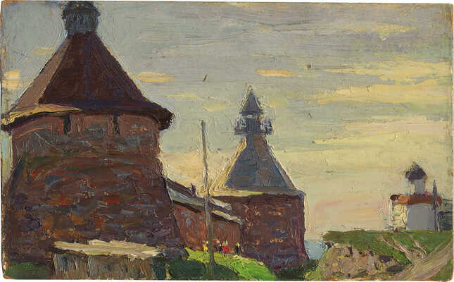 Володин Михаил Филиппович. Башни Соловецкого монастыря